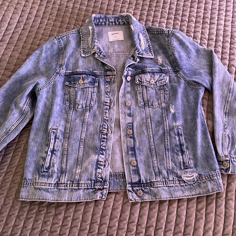 Oversized Old Navy Jean Jacket